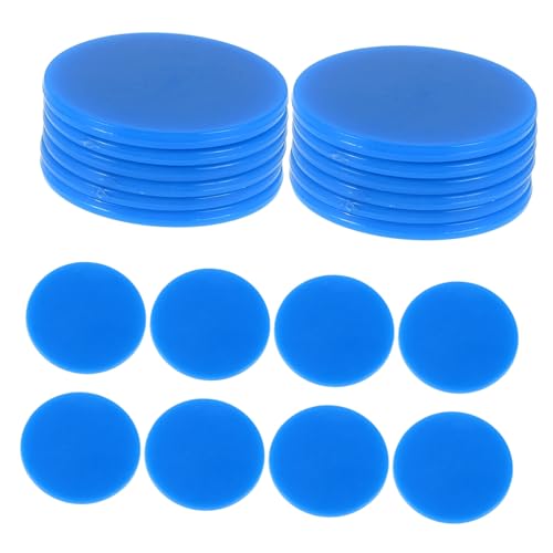 BESPORTBLE 100 Stück Spielchips Farbige Runde Bingo Marker Spielsteine für Brettspiele Poker Zählchips mit Bruchfestem Material für Lernspiele und Familienabende BESPORTBLE 100 Stück Spielchips Farbige Runde Bingo Marker Spielsteine für Brettspiele Poker Zählchips mit Bruchfestem Material für Lernspiele und Familienabende von BESPORTBLE