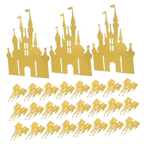 BESPORTBLE 100 Stück Teiliges Cake Topper Schloss in Prinzessin Geburtstagstorte Deko für Mädchen Stabile und Detailreiche Tortendekoration für Kinderparty Märchenhafte Schlossfiguren für BESPORTBLE 100 Stück Teiliges Cake Topper Schloss in Prinzessin Geburtstagstorte Deko für Mädchen Stabile und Detailreiche Tortendekoration für Kinderparty Märchenhafte Schlossfiguren für von BESPORTBLE