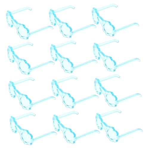 BESPORTBLE 100 Stück Teiliges Kleine Transparente Puppenbrillen Kreative Mini Sonnenbrillen für Puppen Praktische und Accessoires für Puppenkostüme und Geschenkideen von BESPORTBLE
