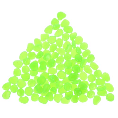 BESPORTBLE 100 Stück Teiliges Leuchtende Garten Kieselsteine aus Resin Langlebig und Fluoreszierend Dekorative Steine für Aquarium Blumenvasen und Grün Sicher für Süß und Salzwasserfische BESPORTBLE 100 Stück Teiliges Leuchtende Garten Kieselsteine aus Resin Langlebig und Fluoreszierend Dekorative Steine für Aquarium Blumenvasen und Grün Sicher für Süß und Salzwasserfische von BESPORTBLE