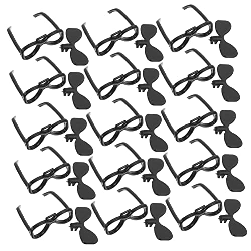 BESPORTBLE 100 Stück Teiliges Mini Sonnenbrillen für Puppen Schwarze Doppellagige Faltbare Brillen Kindgerechtes Spielzeugzubehör für Kreatives Ankleiden und Puppenhaus Dekoration BESPORTBLE 100 Stück Teiliges Mini Sonnenbrillen für Puppen Schwarze Doppellagige Faltbare Brillen Kindgerechtes Spielzeugzubehör für Kreatives Ankleiden und Puppenhaus Dekoration von BESPORTBLE