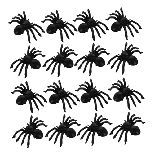 BESPORTBLE 100 Stück Teiliges Mini Spinnen Realistische Schwarze Kunststoff Spinnen Vielseitige Halloween Deko Leichte Tragbare Streudeko für Innen und Außen Party Requisiten für Gruselige BESPORTBLE 100 Stück Teiliges Mini Spinnen Realistische Schwarze Kunststoff Spinnen Vielseitige Halloween Deko Leichte Tragbare Streudeko für Innen und Außen Party Requisiten für Gruselige von BESPORTBLE