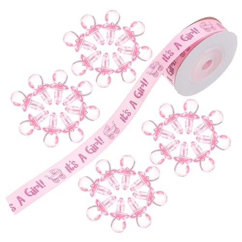 BESPORTBLE 100 Stück Teiliges Mini aus Leichtem Acryl mit Pinkem Satinband Shower Party Deko für Mädchen Shower Party Supplies Pacifier Game Zubehör BESPORTBLE 100 Stück Teiliges Mini aus Leichtem Acryl mit Pinkem Satinband Shower Party Deko für Mädchen Shower Party Supplies Pacifier Game Zubehör von BESPORTBLE
