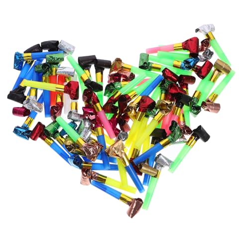 BESPORTBLE 100 Stück Teiliges Party tröten Lustige Noisemaker und Jubelhörner Einfache Handhabung für Geburtstagsfeiern Sportevents und Festtagsfeiern Bunte Party gebläse für Erwachsene BESPORTBLE 100 Stück Teiliges Party tröten Lustige Noisemaker und Jubelhörner Einfache Handhabung für Geburtstagsfeiern Sportevents und Festtagsfeiern Bunte Party gebläse für Erwachsene von BESPORTBLE
