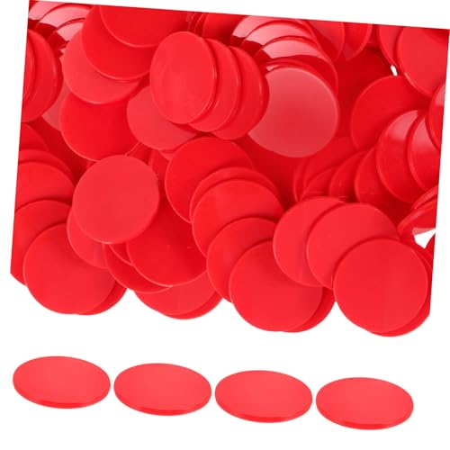 BESPORTBLE 100 Stück Teiliges Runde Farbige Spielchips Robuste Bingo Zählchips aus Sicherem Vielseitige für Brettspiele Familien Freundespiele Praktisch und Langlebig von BESPORTBLE