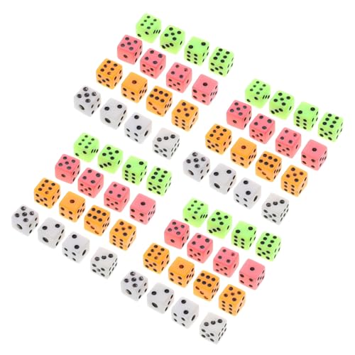BESPORTBLE 100 Stück Teiliges Set Bunte Mini Würfel Kleine Sechseitige Würfel mit Quadratischen Ecken aus Robustem Kunststoff für Brettspiele Partyspiele und Mathematikunterricht BESPORTBLE 100 Stück Teiliges Set Bunte Mini Würfel Kleine Sechseitige Würfel mit Quadratischen Ecken aus Robustem Kunststoff für Brettspiele Partyspiele und Mathematikunterricht von BESPORTBLE