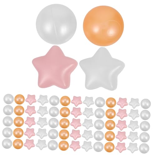 BESPORTBLE 100 Stück Teiliges Spielbecken aus phthalatfreiem Kunststoff Bunte Spielbälle für Kleinkinder Geeignet für Spielzelte Krabbelhöhlen Planschbecken und Kinderzimmer Spielbereiche von BESPORTBLE
