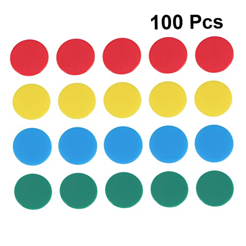 BESPORTBLE 100 Stück Teiliges Spielchips aus Acryl Farbige Zählchips für Bingo Lernspiele und Mathematikunterricht für Schule Zuhause Bar und Spielzubehör BESPORTBLE 100 Stück Teiliges Spielchips aus Acryl Farbige Zählchips für Bingo Lernspiele und Mathematikunterricht für Schule Zuhause Bar und Spielzubehör von BESPORTBLE