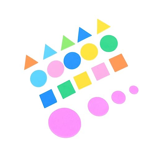 BESPORTBLE 1000Stücke Geometrische Schaumfiguren Aufkleber für Selbstklebende Kognitive Sticker Sicher für Bastelprojekte Scrapbooking Kreative Gestaltung BESPORTBLE 1000Stücke Geometrische Schaumfiguren Aufkleber für Selbstklebende Kognitive Sticker Sicher für Bastelprojekte Scrapbooking Kreative Gestaltung von BESPORTBLE