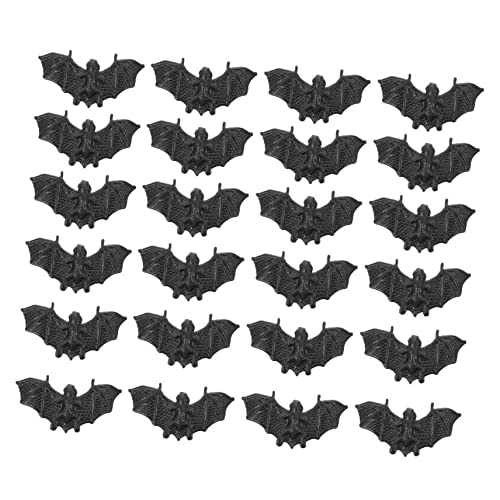 BESPORTBLE 100Stücke Halloween Dekorative Fledermaus Spielzeuge Niedliche Mini Fledermäuse Für Halloween Dekorationen Tragenresistente Halloween Zubehör von BESPORTBLE