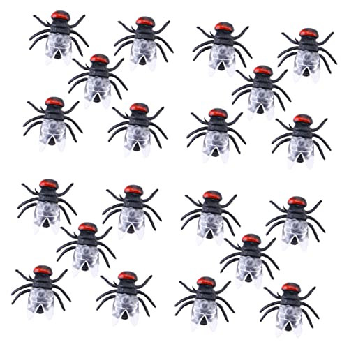 BESPORTBLE 100Stücke Halloween Fake Realistische Insekten Streichspielzeuge für Partys und Dekorationen für Scherze und Halloween Feiern Künstliches von BESPORTBLE