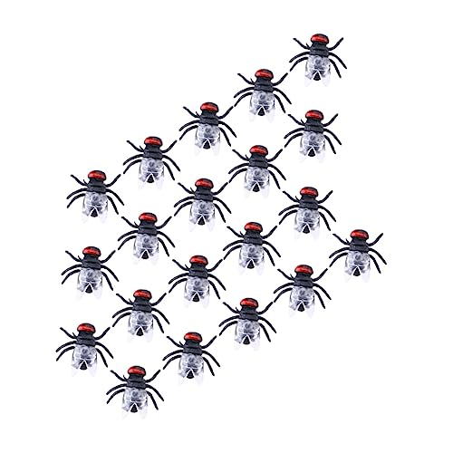 BESPORTBLE 100Stücke Kunststoffinsekt Gefälschte Für Halloween Pranks Realistische Insektenmodell Spielzeuge Für Scherzartikel Und Partydekoration von BESPORTBLE