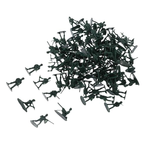 BESPORTBLE 100Stücke Mini Soldatenfiguren Militärmodelle Aus Soldaten Für Sandtisch Dekoration Figuren Für Sammler Grüne Militärsoldaten BESPORTBLE 100Stücke Mini Soldatenfiguren Militärmodelle Aus Soldaten Für Sandtisch Dekoration Figuren Für Sammler Grüne Militärsoldaten von BESPORTBLE