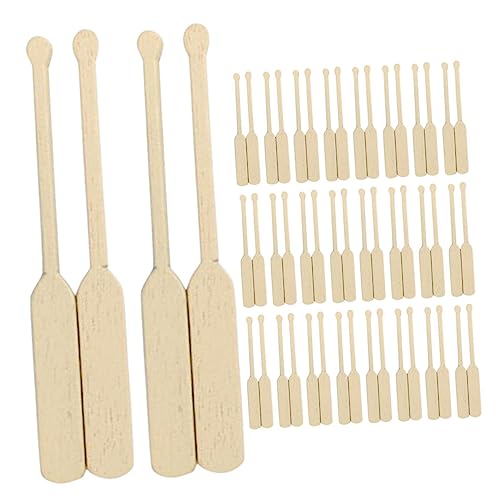 BESPORTBLE Miniatur-Strand 100 Stück Holzpaddel Für -Themen- Mini-wohnaccessoires BESPORTBLE Miniatur-Strand 100 Stück Holzpaddel Für -Themen- Mini-wohnaccessoires von BESPORTBLE