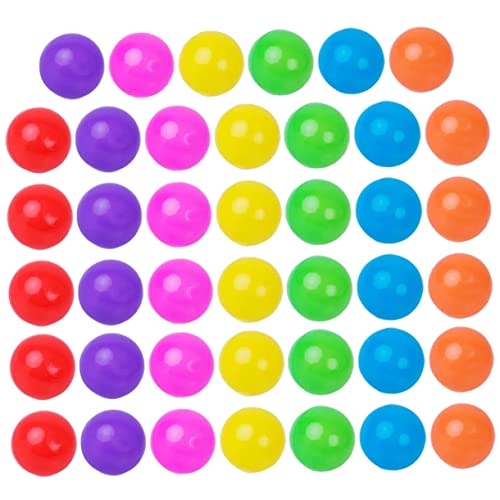 BESPORTBLE 100Stücke Ozeanbälle Für Plastikkugeln Für Pool Spielplatz Und Freizeit Für Junge Mädchen Und Kleinkinder Für Spielbereiche von BESPORTBLE