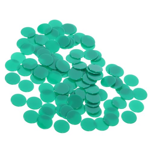 BESPORTBLE 100Stücke Plastik Spielchips Bingo Marker Langlebige Zählmarken Für Poker Und Spiele Runde Form Für Familienunterhaltung Mit Glatten Kanten BESPORTBLE 100Stücke Plastik Spielchips Bingo Marker Langlebige Zählmarken Für Poker Und Spiele Runde Form Für Familienunterhaltung Mit Glatten Kanten von BESPORTBLE