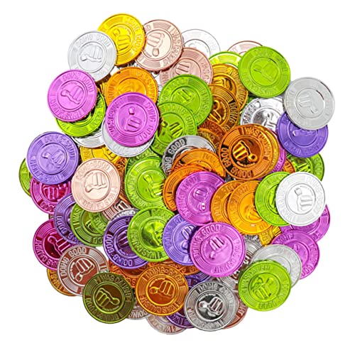 BESPORTBLE 100Stücke Plastikspielmünzen für Piratenparty Dekorationen Spielgeld und Mitgebsel Kindergeburtstag und Festlichkeiten Kreative Farbvarianten für Unvergessliche BESPORTBLE 100Stücke Plastikspielmünzen für Piratenparty Dekorationen Spielgeld und Mitgebsel Kindergeburtstag und Festlichkeiten Kreative Farbvarianten für Unvergessliche von BESPORTBLE