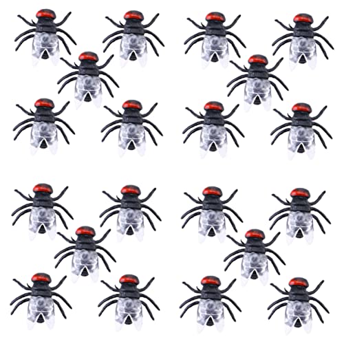 BESPORTBLE 100Stücke Realistische Gefälschte Blowfly Spielzeuge Simulierte Für Halloween Streich Und Aprilscherz Insekten von BESPORTBLE