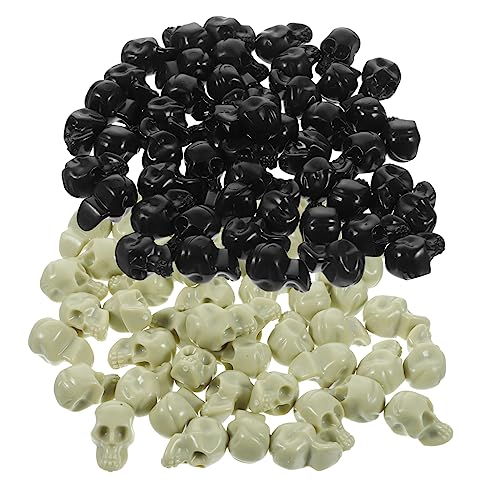 BESPORTBLE 100Stücke Schädelkopf Deko Teilig Kleine Halloween Dekoration Für Gruselige Partys Für DIY Und Streichideen BESPORTBLE 100Stücke Schädelkopf Deko Teilig Kleine Halloween Dekoration Für Gruselige Partys Für DIY Und Streichideen von BESPORTBLE