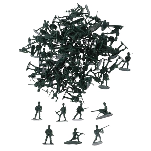 BESPORTBLE 100Stücke Soldatenfiguren Militärische Miniatursoldaten Für Sandkasten Dekoration Und Kreative Spielwelten Kinderspielzeug Für Jungen Ab von BESPORTBLE