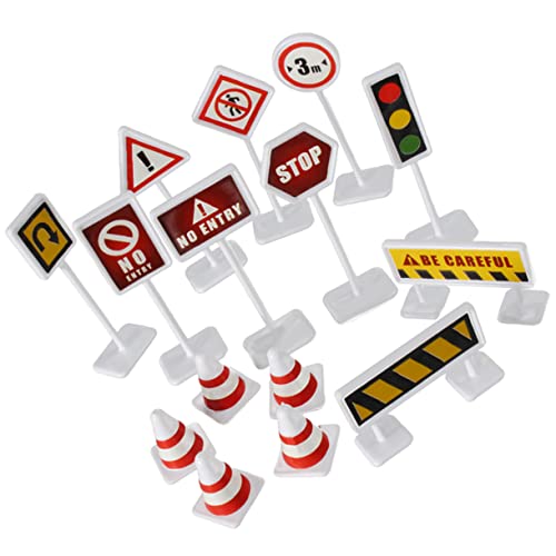 BESPORTBLE 10Sätze Verkehrszeichen Straßenschildspielzeug Pro Verkehrsszenen Lehrmittel Für Rollenspiele Und Kreative BESPORTBLE 10Sätze Verkehrszeichen Straßenschildspielzeug Pro Verkehrsszenen Lehrmittel Für Rollenspiele Und Kreative von BESPORTBLE