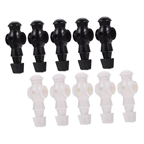 BESPORTBLE Tischfußballfiguren-Set 10-teilig Fußballautomat Spielerfiguren Kunstharz Fußballspieler Ersatz Für Tischfußballspiele BESPORTBLE Tischfußballfiguren-Set 10-teilig Fußballautomat Spielerfiguren Kunstharz Fußballspieler Ersatz Für Tischfußballspiele von BESPORTBLE