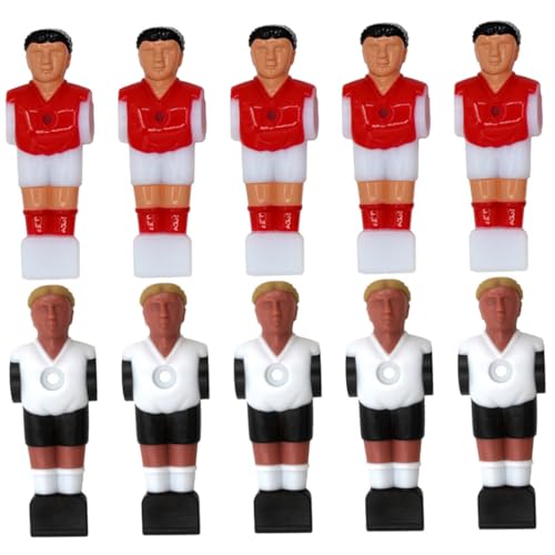 BESPORTBLE 10St Tischfußballspieler Fußballtisch Mini-Fußball Kicker Ersatzgriffe Tischfußball-Tischplatte Fußballspielzeug Desktop-Football-Männer Teile von Fußballmaschinen Plastik BESPORTBLE 10St Tischfußballspieler Fußballtisch Mini-Fußball Kicker Ersatzgriffe Tischfußball-Tischplatte Fußballspielzeug Desktop-Football-Männer Teile von Fußballmaschinen Plastik von BESPORTBLE