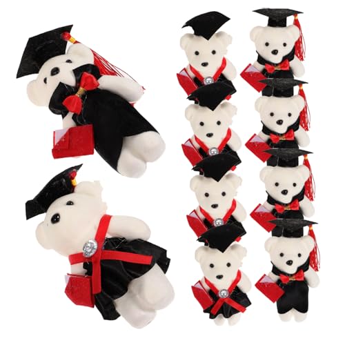 BESPORTBLE 10Stücke Abschlussbär Puppen Bouquet Dekorationsset DIY für Abschlusssfeier und Kreative Ornamente für Zuhause und Büro BESPORTBLE 10Stücke Abschlussbär Puppen Bouquet Dekorationsset DIY für Abschlusssfeier und Kreative Ornamente für Zuhause und Büro von BESPORTBLE