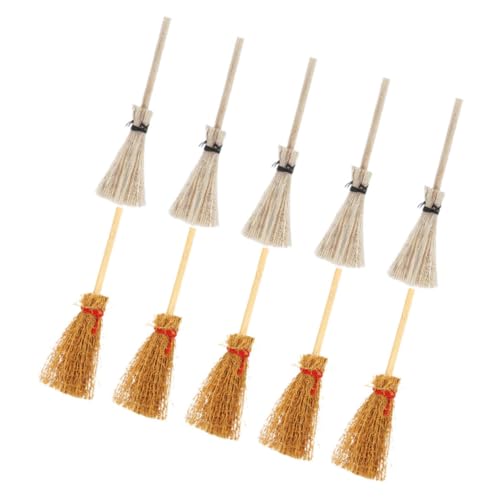 BESPORTBLE 10Stücke Besen Für Puppenhaus Dekorative Besen Modelle Mini Broom Props Und Puppenzubehör Für Kreative Szenen Und Desktop BESPORTBLE 10Stücke Besen Für Puppenhaus Dekorative Besen Modelle Mini Broom Props Und Puppenzubehör Für Kreative Szenen Und Desktop von BESPORTBLE