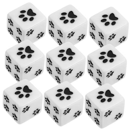 BESPORTBLE 10Stücke Cartoon Würfel mit Niedliches Bärenpfoten Muster Brettspiel Zubehör für Unterricht und Partys Kleine und Handliche Würfel für Spaß und Unterhaltung BESPORTBLE 10Stücke Cartoon Würfel mit Niedliches Bärenpfoten Muster Brettspiel Zubehör für Unterricht und Partys Kleine und Handliche Würfel für Spaß und Unterhaltung von BESPORTBLE