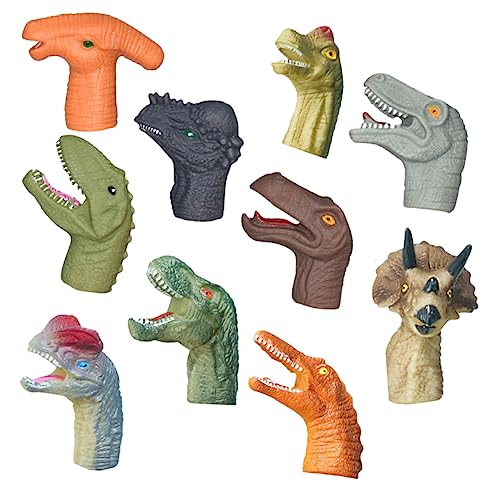 BESPORTBLE 10Stücke Dinosaurier Fingerpuppen Realistische Tierfingerpuppen Aus Weichem Für Fingerspielzeug Für Kreative Spielstunden Und Rollenspiele BESPORTBLE 10Stücke Dinosaurier Fingerpuppen Realistische Tierfingerpuppen Aus Weichem Für Fingerspielzeug Für Kreative Spielstunden Und Rollenspiele von BESPORTBLE