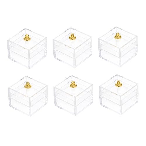 BESPORTBLE 10Stücke Dollhouse Mini Box Transparente Aufbewahrungsboxen Für Süßigkeiten Und Schmuck Langlebig Und Praktisch Für Puppenhausdekoration Und DIY Projekte BESPORTBLE 10Stücke Dollhouse Mini Box Transparente Aufbewahrungsboxen Für Süßigkeiten Und Schmuck Langlebig Und Praktisch Für Puppenhausdekoration Und DIY Projekte von BESPORTBLE