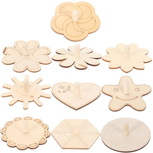 BESPORTBLE 10Stücke Holz Gyroskop Bastelset DIY Kreiselspielzeug Zum Leeres Holz Gyro Modell Für Kreative Robustes Und Sicheres Für Bastelprojekte Und Spielspaß BESPORTBLE 10Stücke Holz Gyroskop Bastelset DIY Kreiselspielzeug Zum Leeres Holz Gyro Modell Für Kreative Robustes Und Sicheres Für Bastelprojekte Und Spielspaß von BESPORTBLE