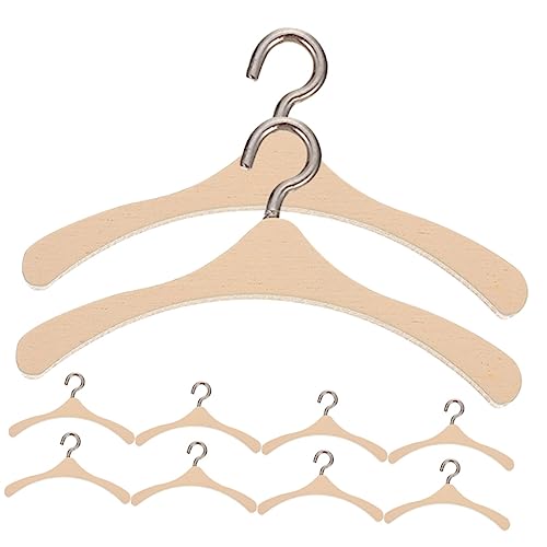 BESPORTBLE 10Stücke Holz Kleiderbügel Für Puppen Puppengarderobe Zubehör Für Puppenhäuser Und Puppenschränke Für Puppenbekleidung Und Spielzeugorganisation BESPORTBLE 10Stücke Holz Kleiderbügel Für Puppen Puppengarderobe Zubehör Für Puppenhäuser Und Puppenschränke Für Puppenbekleidung Und Spielzeugorganisation von BESPORTBLE