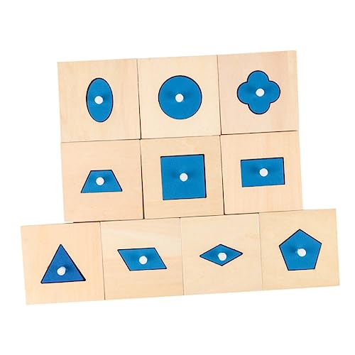 BESPORTBLE 10Stücke Holzbausteine für Pädagogisches zur Formen und Farberkennung Sensorisches Holzspielzeug Kreativität und Motorik Ab Monaten BESPORTBLE 10Stücke Holzbausteine für Pädagogisches zur Formen und Farberkennung Sensorisches Holzspielzeug Kreativität und Motorik Ab Monaten von BESPORTBLE