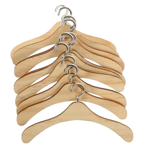 BESPORTBLE 10Stücke Holzbügel für Puppen Kleiderbügel für Puppenkleider und Puppenzubehör für Puppenhäuser und Spielzeugmode Installieren BESPORTBLE 10Stücke Holzbügel für Puppen Kleiderbügel für Puppenkleider und Puppenzubehör für Puppenhäuser und Spielzeugmode Installieren von BESPORTBLE