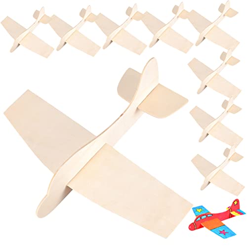 BESPORTBLE 10Stücke Holzflugzeug Modell Bausatz DIY Flugzeug Für Kreatives Holzzeugspielzeug Für Bastelprojekte Und Modellbau BESPORTBLE 10Stücke Holzflugzeug Modell Bausatz DIY Flugzeug Für Kreatives Holzzeugspielzeug Für Bastelprojekte Und Modellbau von BESPORTBLE