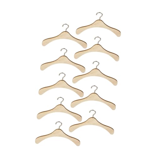 BESPORTBLE 10Stücke Holzkleiderbügel Für Puppen Puppenkleidungszubehör Kinderspielzeug Für Puppenstubenmöbel Und Kreative Bastelprojekte BESPORTBLE 10Stücke Holzkleiderbügel Für Puppen Puppenkleidungszubehör Kinderspielzeug Für Puppenstubenmöbel Und Kreative Bastelprojekte von BESPORTBLE