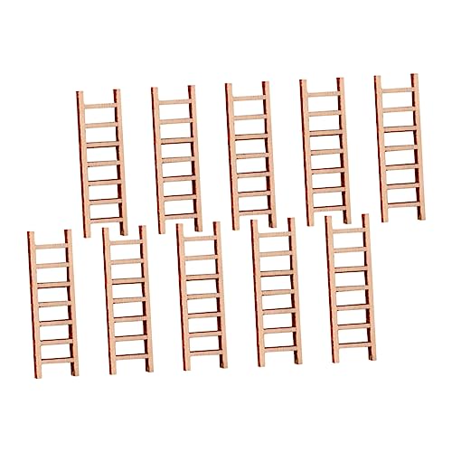 BESPORTBLE 10 Stück Kleiner Holzleiter Dekoration für Schreibtisch und Kleiner Haus Zubehör für Blumentopf Deko Micro Landscape Decor Puppenhaus Accessoires Simulation Treppe BESPORTBLE 10 Stück Kleiner Holzleiter Dekoration für Schreibtisch und Kleiner Haus Zubehör für Blumentopf Deko Micro Landscape Decor Puppenhaus Accessoires Simulation Treppe von BESPORTBLE