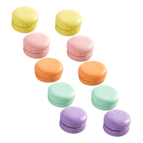BESPORTBLE 10Stücke Künstliche Macaron Modelle Bunten Farben Dekorative Dessert Requisiten Für Fotografie Und Wohnkultur Farben Je Partys Und Feiern von BESPORTBLE