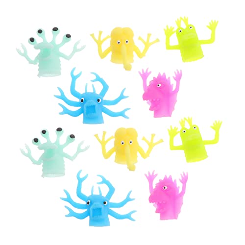 BESPORTBLE 10Stücke Leuchtende Fingerpuppen Kreative Gruselige Alien Spielzeuge Für Finger Rollenspiel Mini Finger Für Geschichtenerzählen Und Rollenspiele BESPORTBLE 10Stücke Leuchtende Fingerpuppen Kreative Gruselige Alien Spielzeuge Für Finger Rollenspiel Mini Finger Für Geschichtenerzählen Und Rollenspiele von BESPORTBLE
