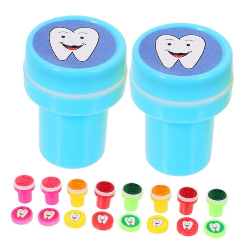BESPORTBLE 10Stücke Lustige Zahn Stempel Für Selbstfärbende Bastelstempel Niedliche Cartoon Muster Für DIY Projekte Belohnungen Und Kreative Bastelstunden Stempelset BESPORTBLE 10Stücke Lustige Zahn Stempel Für Selbstfärbende Bastelstempel Niedliche Cartoon Muster Für DIY Projekte Belohnungen Und Kreative Bastelstunden Stempelset von BESPORTBLE