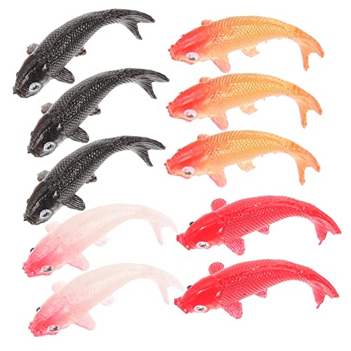 BESPORTBLE 10 Stück Miniaturfische Für Puppenhaus Realistische Karpfen-minifiguren Künstliche Fische Spielzeug Für Jungen Und Mädchen Im Maßstab 112 BESPORTBLE 10 Stück Miniaturfische Für Puppenhaus Realistische Karpfen-minifiguren Künstliche Fische Spielzeug Für Jungen Und Mädchen Im Maßstab 112 von BESPORTBLE
