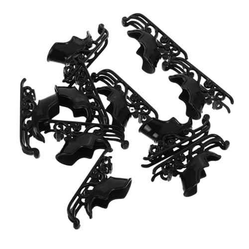 BESPORTBLE 10Stücke Mini Schlitten Ornament Kompakte Weihnachtsdeko Miniatur Kunststoff Schlitten für Basteln und Tischdekoration Niedliches Design für Winterliche Festlichkeiten von BESPORTBLE