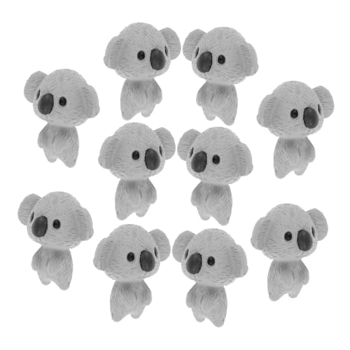 BESPORTBLE 10Stücke Mini Schlüsselanhänger Niedliche Figuren aus Resin für Kreative Dekoration Tragbar und Funktional Schlüsselanhänger für Taschen von BESPORTBLE