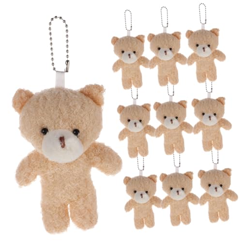 BESPORTBLE 10Stücke Mini Teddybären Schlüsselanhänger Plüsch Bärenpuppen für DIY Bastelprojekte Niedliches Bärenspielzeug für Hochzeiten und Geburtstagsfeiern Flauschiges und Sicheres BESPORTBLE 10Stücke Mini Teddybären Schlüsselanhänger Plüsch Bärenpuppen für DIY Bastelprojekte Niedliches Bärenspielzeug für Hochzeiten und Geburtstagsfeiern Flauschiges und Sicheres von BESPORTBLE
