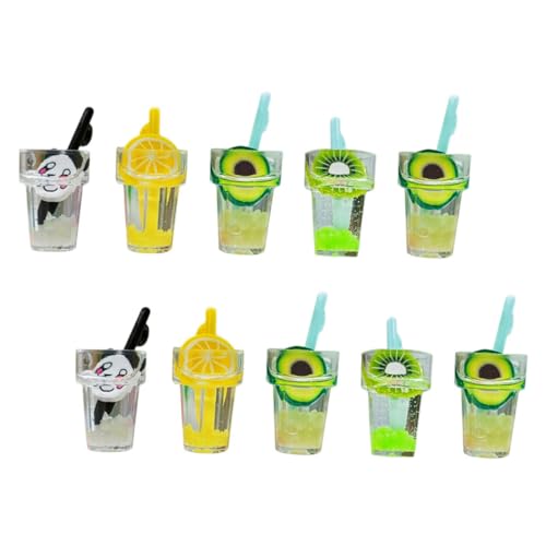 BESPORTBLE 10Stücke Miniature Drink Bottles Mixed Style and Color Dollhouse Decorations for DIY Mini House and Creative Projects BESPORTBLE 10Stücke Miniature Drink Bottles Mixed Style and Color Dollhouse Decorations for DIY Mini House and Creative Projects von BESPORTBLE