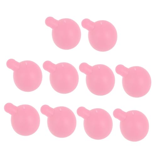 BESPORTBLE 10Stücke PVC Quetschspielzeug Zubehör Für DIY Welpenblasen Weiche Druckentlastende Für Puppen Und Spielzeugherstellung Für Kreative Bastelprojekte von BESPORTBLE