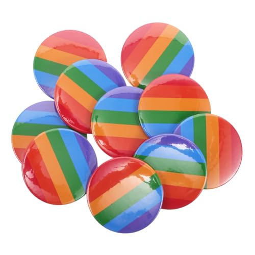 BESPORTBLE 10Stücke Pride Buttons Regenbogenflaggen Design Anstecker für Lgbtq Feiern und Feste Langlebig und Auffällig für Unterstützung der Community BESPORTBLE 10Stücke Pride Buttons Regenbogenflaggen Design Anstecker für Lgbtq Feiern und Feste Langlebig und Auffällig für Unterstützung der Community von BESPORTBLE