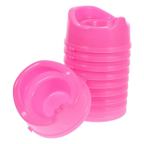 BESPORTBLE 10Stücke Puppenhaus Toiletten Puppenhaus Badezimmer Zubehör Mini Toiletten Dekoration Für Puppenhaus Töpfchen Für Kreatives von BESPORTBLE